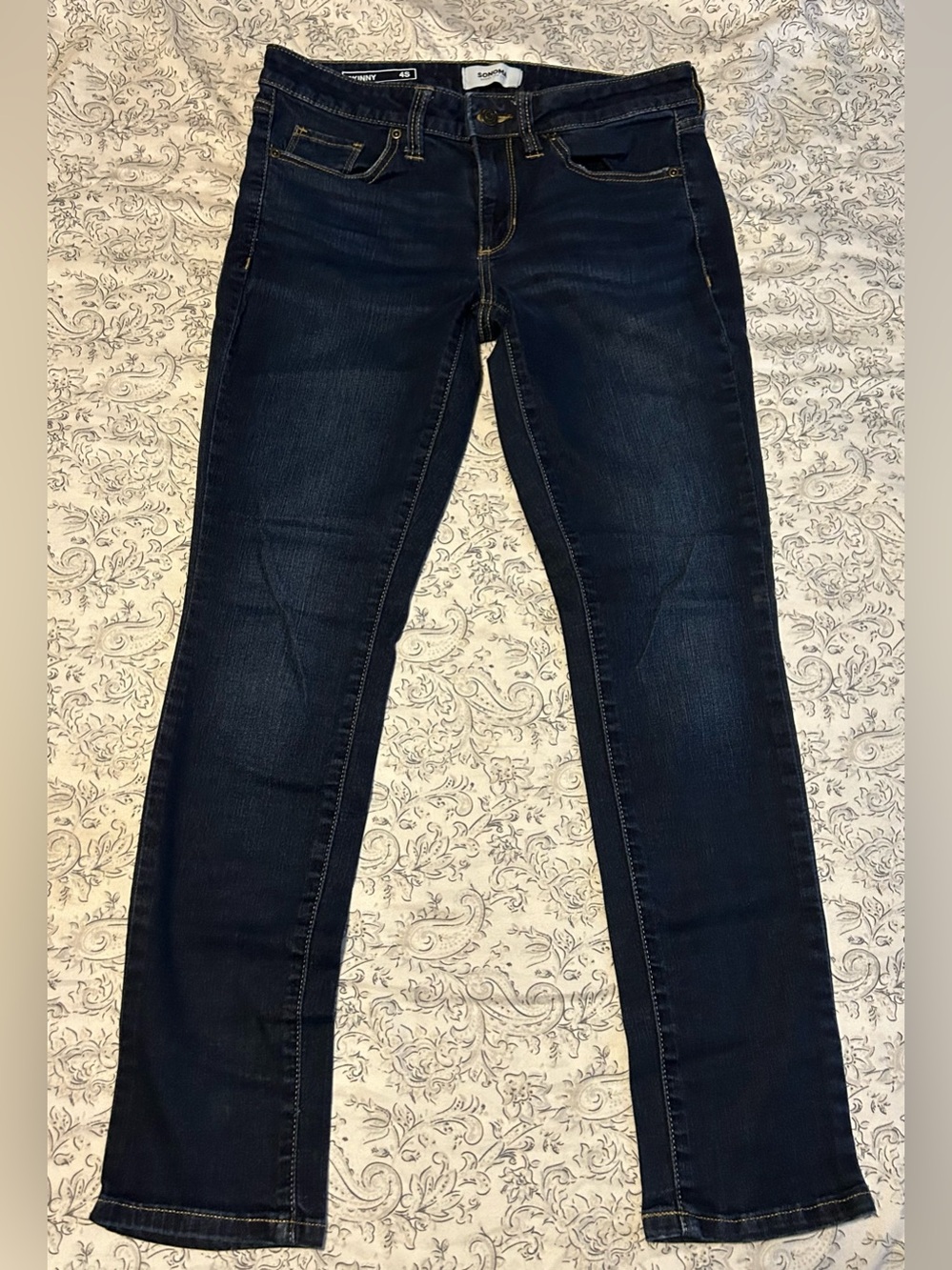 Women’s Sonoma Dark Blue Skinny Jeans Size 4 Short